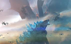 Mechagodzilla ii and godzilla vs. Godzilla Vs King Ghidorah Godzilla King Of The Monsters 4k Wallpaper 25