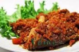 Bahan dan bumbu cobek ikan bakar yang dihaluskan: Resep Sambal Cobek Ikan Mas Jawa Barat Hobimasak Info