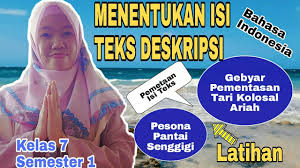 Pemetaan gebyar pementasan tari kolosal ariah. Menentukan Isi Teks Deskripsi Pemetaan Isi Teks Youtube