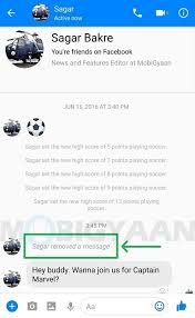 How to recover your lost data, try recoverit : How To Unsend Messages On Facebook Messenger Android Guide