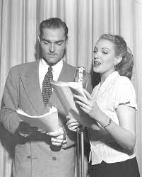 John Russell And Linda Darnell On Radio Old Time Radio Classic Actresses Classic Hollywood