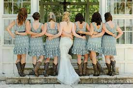 Pin By Chela Fiorini On I Do Country Wedding Dresses Bridesmaid Wedding Bridesmaids Blue Country Wedding Bridesmaids