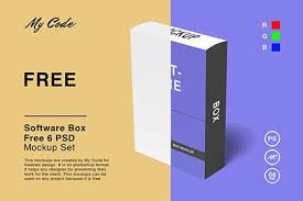 Free Software Box Mockup Features 6 Psd Of Packaging Box Mockup In Psd Format With 300 Dpi Resolution That Is Full In 2020 Box Mockup Free Mockup Free Design Resources