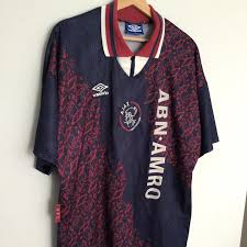 Het duel van ajax en ac milan in het. Ajax 1994 95 Away Shirt By Umbro Classic Shirts F C Facebook
