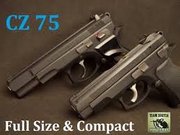 Cz 75 Full Size And Compact 9mm Pistol Comparison