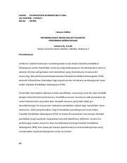 Namun, untuk keperluan tindak lanjut hasil pemeriksaan tersebut. Ulasan Artikel 2190671 Nama Muhammad Norhadi Bin Yusri No Matrik 2190671 Kelas Zp58a Ulasan Artikel Pembangunan Insan Dalam Falsafah Pendidikan Course Hero