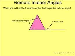 How I Teach Exterior And Remote Interior Angles Exterior Angles Interior And Exterior Angles Interior Design Courses Online
