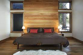 Some of the ideas below are fresh and fun, some simple and sleek, but need instant architectural gravitas? Wood Wall Behind Bed Houzz