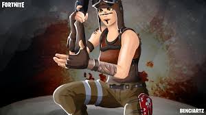 The handle is made of wood which looks to be taken from a tree limb. 100disparition Fortnite Renegade Raider Thumbnail