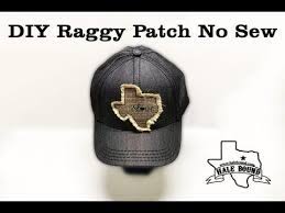 Sublimation Raggy Patch No Sew Method Youtube Hat Patches Diy Patches Cute Sewing Projects