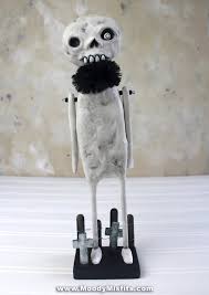 How To Make A Skeleton Model Out Of Clay Skeleton Statue Gothic Home Decorm Handmade Clay Doll Figure Etsy Clay Dolls Creepy Gift Gothic Dolls