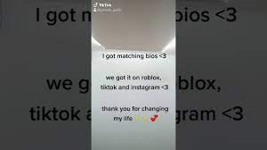 That means profiles include detailed bios that put an emphasis on people's. Cute Matching Bios For Couples Song Lyrics Matching Bios For Couples Trending On Tiktok Brunchvirals Matching Bios For Couples People Who Are Attached To Some Other People Make Their Bios