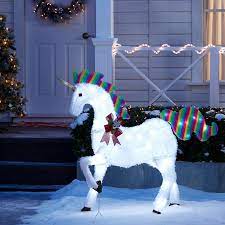 Every room can use a christmas touch, and we cover all your indoor spaces with our classic christmas inspiration. Holiday Time Holiday Time Light Up Led Unicorn Indoor Outdoor Christmas Decoration 42 Walmart Com Outdoor Christmas Decorations Holiday Time Lights Outdoor Christmas