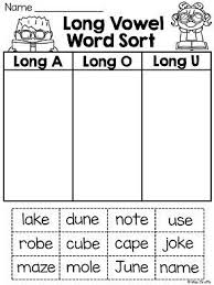 Pin On Long Vowels With Silent E Activities And Worksheets