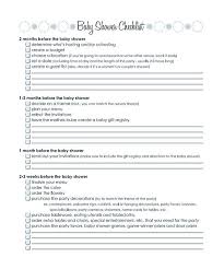 Months Baby Shower Checklist Template Printable Checklist Template Easy And Helpful Tools For Baby Shower Checklist Baby Shower Planner Baby Shower Planning