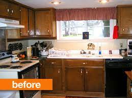 Amazing gallery of interior design and decorating ideas of white oak kitchen cabinets in kitchens by elite interior designers. Before After A White Washed Kitchen Apartment Therapy
