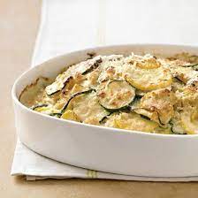 Zucchini And Yellow Squash Gratin Vegetable Side Dishes Recipes Recipes Food