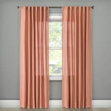 Light Filtering Curtain Panel Panel Curtains Curtains Peach Curtains