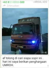 Truk cabe nyali dan skill sopir di butuhkan. Fotonya Salat Di Tepi Jalan Viral Sopir Ini Dapat Berkah Tak Terduga Mobimoto Com