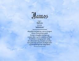 Meaning Of The Name James In 2020 Meant To Be Names With Meaning Names