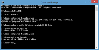 This will print out the version of the java compiler if the path variable is set correctly or javac is not recognized as an. Setting Path Environment Variable Java Concept Of The Day
