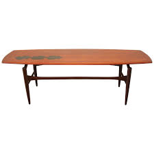Dutch Coffee Table Made From Teak With Inlay 1960s Coffee Table Table Teak