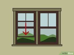 How to open a sliding window from the outside. 4 Ways To Open A Window Screen Wikihow