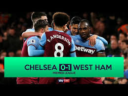Chi vincerà tra chelsea e west ham? Chelsea 0 1 West Ham Blues Dealt Huge Blow In Top 4 Race Youtube
