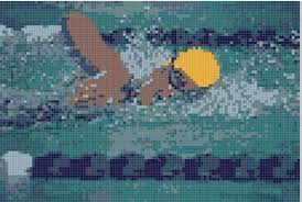 Cross stitch kits classic design 4322 garden house. Swimming Cross Stitch Pattern Etsy Cross Stitch Cross Stitch Patterns Cross Stitch Embroidery