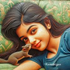 My Pet... Hi, I am nh ew to the group and love to share a few of my Ai  creations... #plismart #kouwshigansdigitalpainting