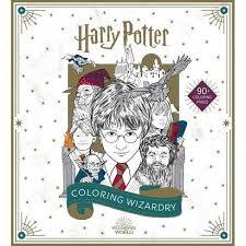 This is a perfect activity to do with children, especially during the long winter months and christmas holidays. Harry Potter Coloring Wizardry By Insight Editions Paperback Target