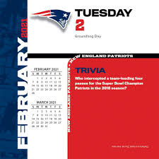 Think you know a lot about halloween? New England Patriots 2021 Desk Calendar Calendars Com