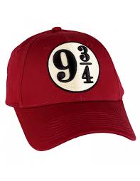 The red cap is a magical creature. Harry Potter Cap Platform 9 3 4