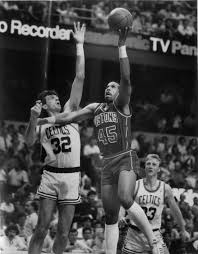 Adrian Dantley Rising Up Against Boston Celtics Kevin Mchale Detroit Basketball Boston Celtics Detroit Pistons