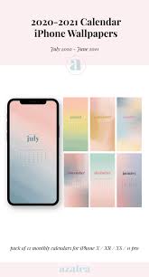 2021 Watercolour Iphone Calendars Phone Wallpaper Instant Etsy In 2020 Watercolor Iphone Watercolor Calendar Iphone