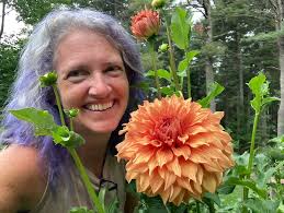 What's the biggest dahlia you're growing?