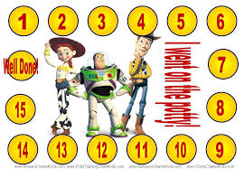 Toy Story Potty Training Chart Potty Training Girls