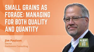 Small Grains as Forage: Managing For Both Quality and Quantity