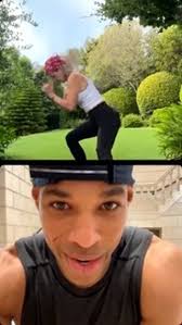 It’s leg day! Things got real this morning with @korey.rowe and our 6 month  experiment… you can do these exercises at home or at a gym.. bandana NOT  required but curiosity and courage are!💪🏼🤣❤️for ...