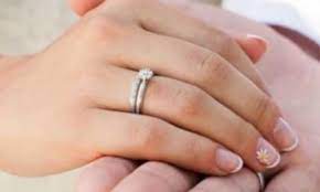 Fine jewelry russian wedding ring engagement ring by amallias. How To Wear A Wedding Ring Set Rachel Victoria Ring Concierge