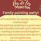 "Dìa de los Muertos" Halloween Families Painting - Cactus Grill, 15 Woodcote Rd Event Image