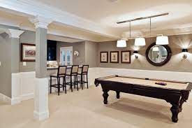 The table top is constructed of beautiful birch veneers in a medium walnut finish over engineered wood. 20 Basement Game Room Designs Ideas Design Trends Premium Psd Vector Downloads