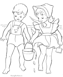 Discover thanksgiving coloring pages that include fun images of turkeys, pilgrims, and food that your kids will love to color. Http Www Raisingourkids Com Coloring Pages Fun Places Beach Free 011 Free Printable For Kid Gif Beach Coloring Pages Coloring Pages Vintage Coloring Books