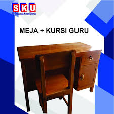 Gambar meja dan kursi guru. Meja Kursi Guru