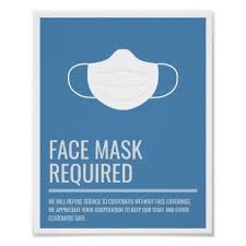 Face Mask Required Business Signage Poster Zazzle Com Business Signage Store Signage Signage