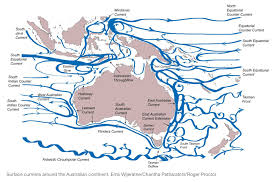 Ocean Currents Around Australia Ocean Current Ocean Oceans Of The World