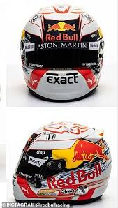 Ahead of the 2019 season max verstappen shows his new race helmet and talks through the design.powered by wpematico. Red Bull Reveal Verstappen S And Gasly S New Helmets For New Season Daily Mail Online