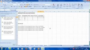 Tutorial membuat tabel laporan gaji karyawan dengan microsoft excelbelajar membuat tabel di excelpengertian microsoft excel adalah sebuah program atau aplika. Contoh Rumus If Menghitung Gaji Karyawan Di Microsoft Excel Youtube