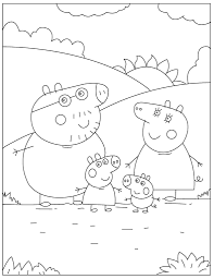 Browse hundreds of printable coloring pages that will keep your little ones busy for hours. Free Peppa Pig Coloring Pages For Download Pdf Verbnow