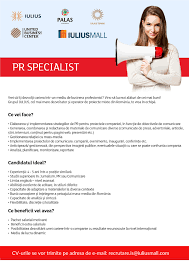 Vezi ofertele cu locuri de muncă din iasi. Specialist Pr Iasi S C Iulius Management Center S R L Aplica Pe Ejobs